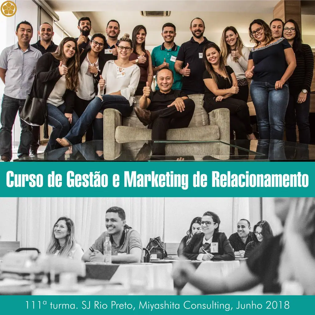 111ª turma do Curso de Gestão e Marketing de Relacionamento, edição São José do Rio Preto