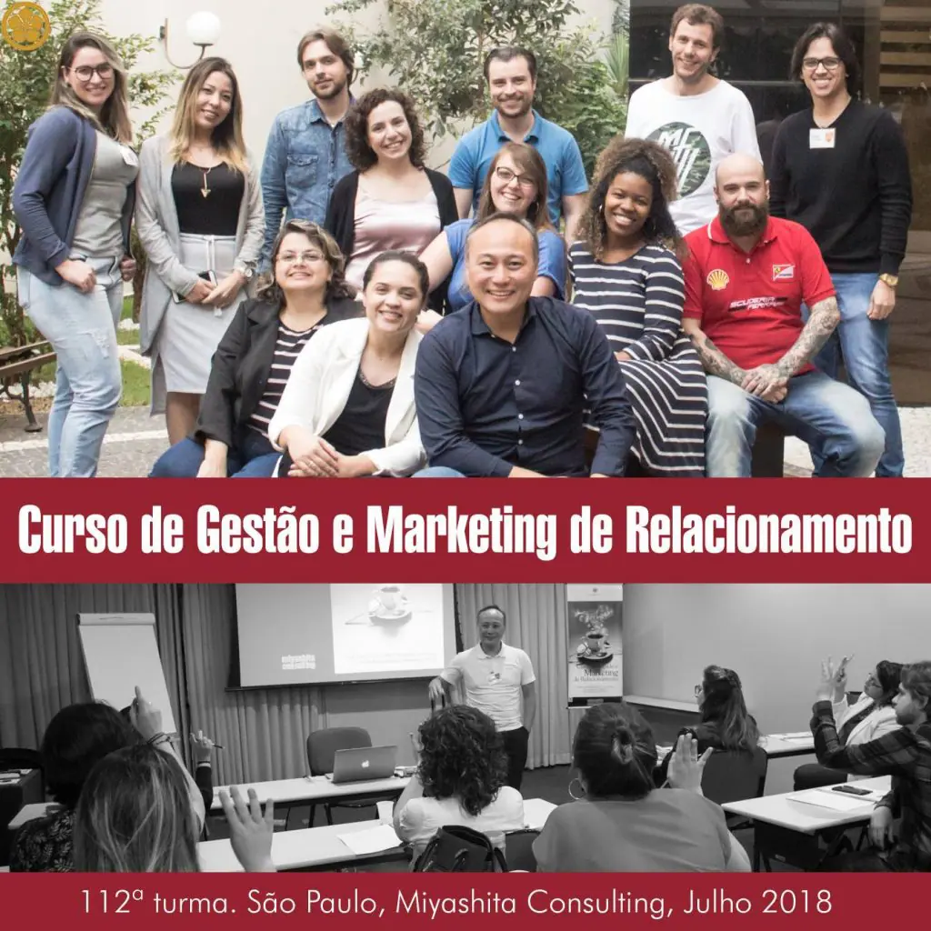 112ª turma do Curso de Gestão e Marketing de Relacionamento, edição São Paulo