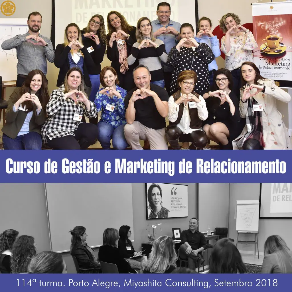 114ª turma do Curso de Gestão e Marketing de Relacionamento, edição Porto Alegre