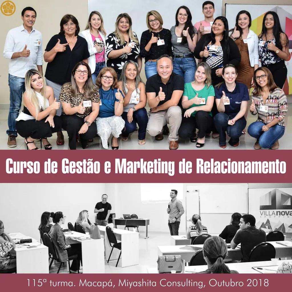 115ª turma do Curso de Gestão e Marketing de Relacionamento, edição Macapá