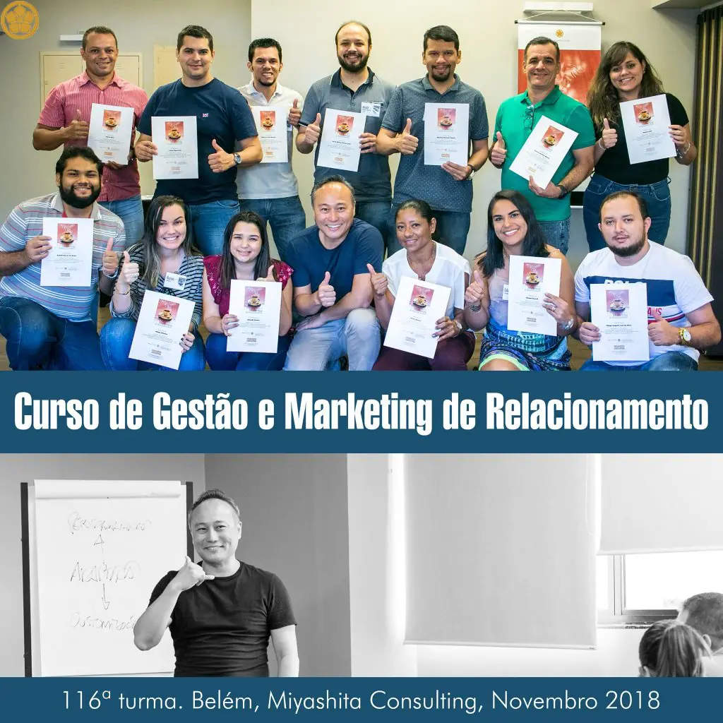 116ª turma do Curso de Gestão e Marketing de Relacionamento, edição Belém
