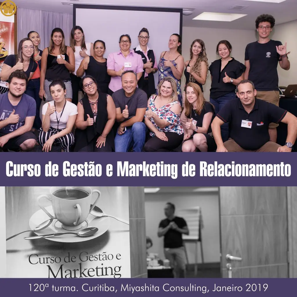 120ª turma do Curso de Gestão e Marketing de Relacionamento, edição Curitiba