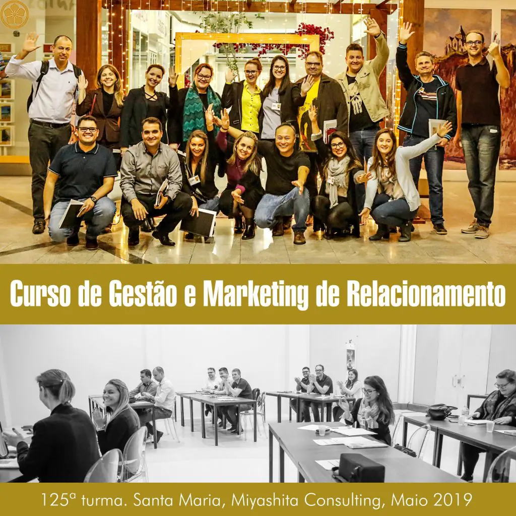 125ª turma do Curso de Gestão e Marketing de Relacionamento, edição Santa Maria