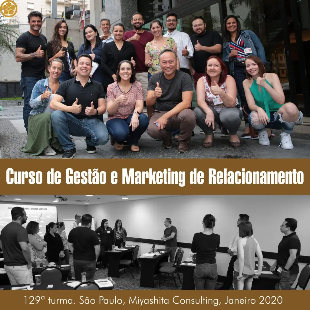 129ª turma do Curso de Gestão e Marketing de Relacionamento, edição São Paulo