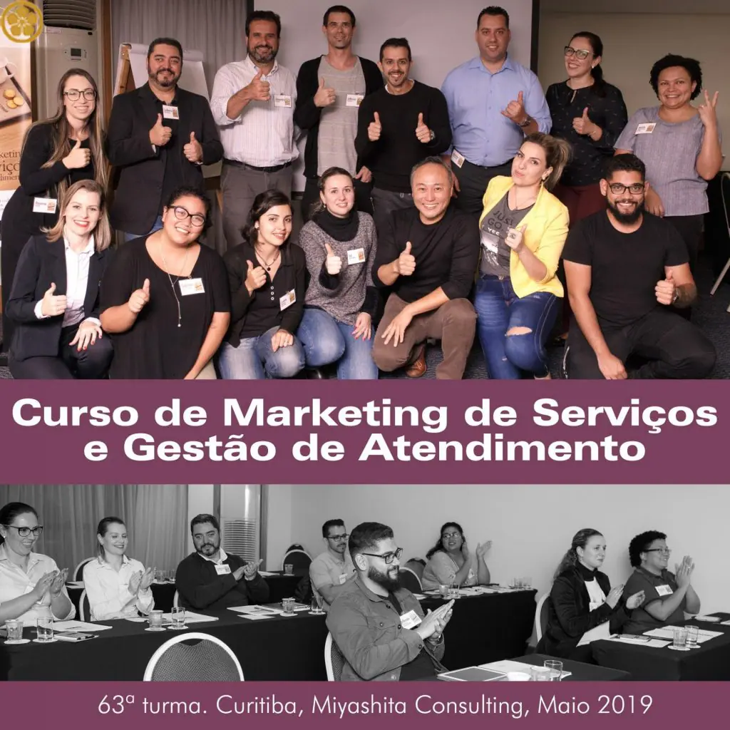 63ª turma do Curso de Marketing de Serviços e Gestão de Atendimento, edição Curitiba