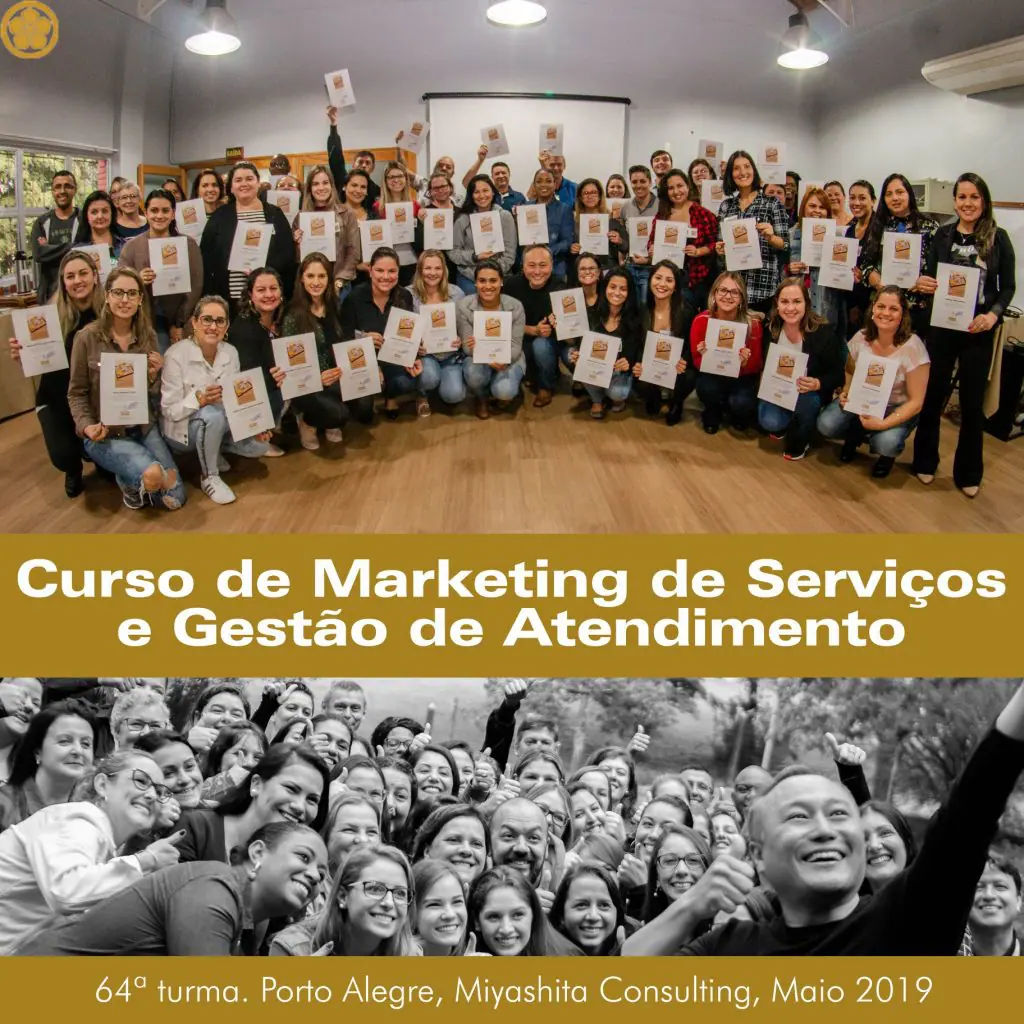 64ª turma do Curso de Marketing de Serviços e Gestão de Atendimento, edição Porto Alegre, in company Sesc-RS