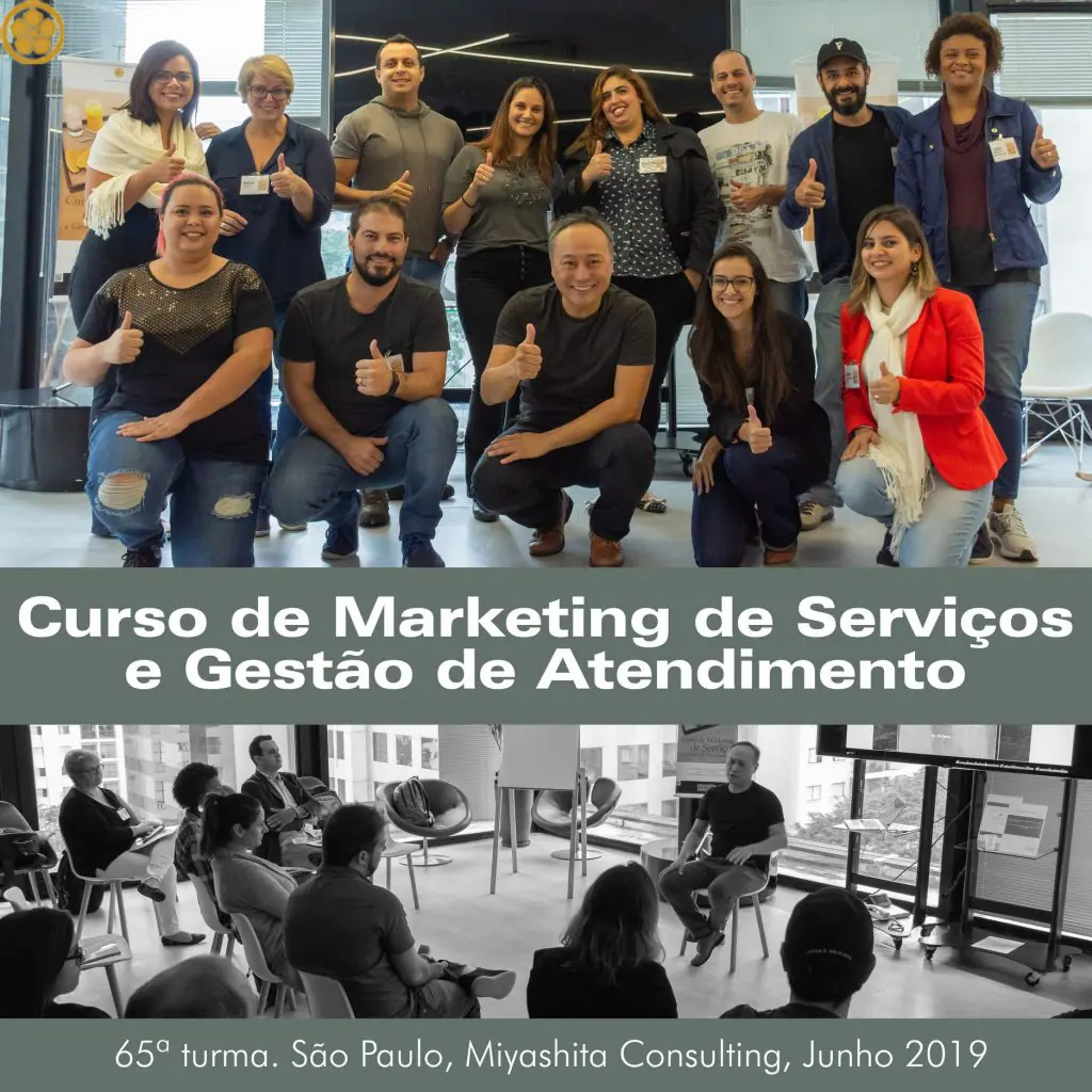 65ª turma do Curso de Marketing de Serviços e Gestão de Atendimento, edição São Paulo