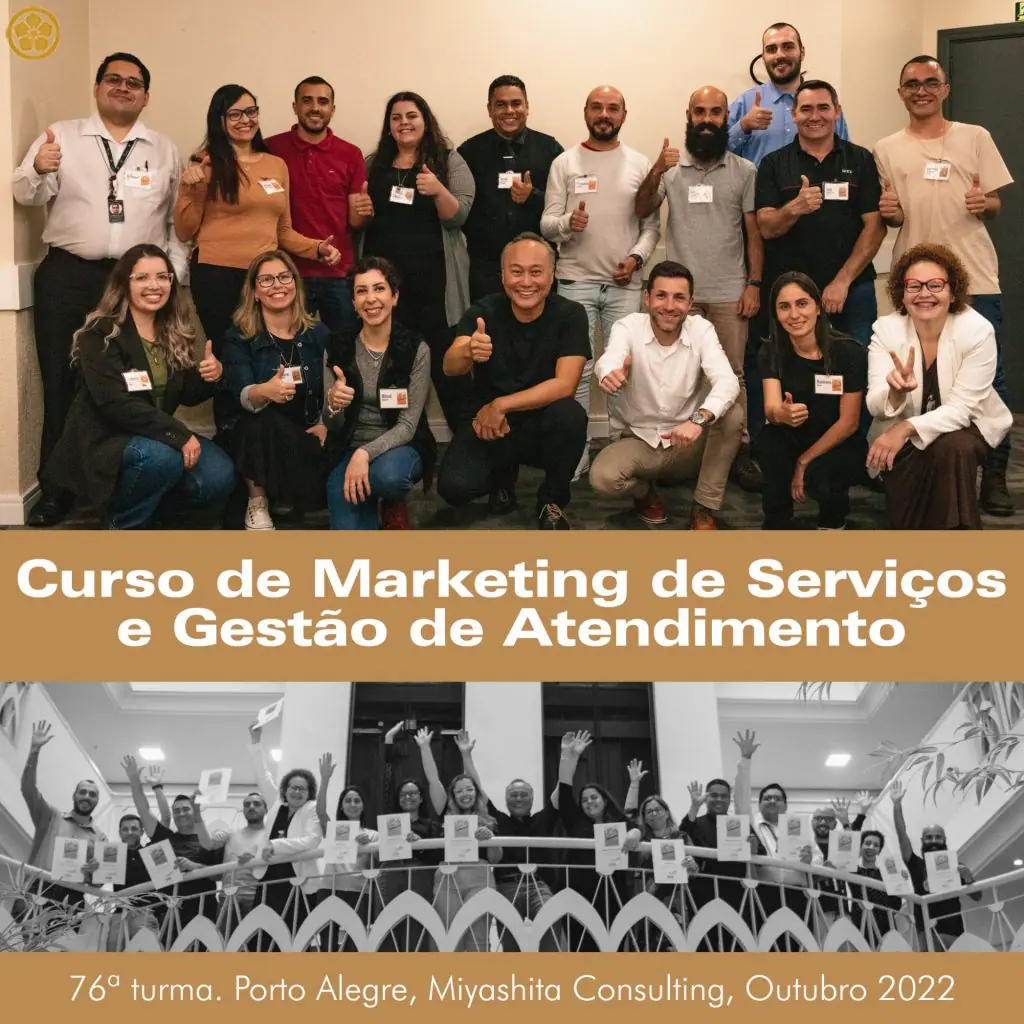 76ª turma do Curso de Marketing de Serviços e Gestão de Atendimento, edição Porto Alegre