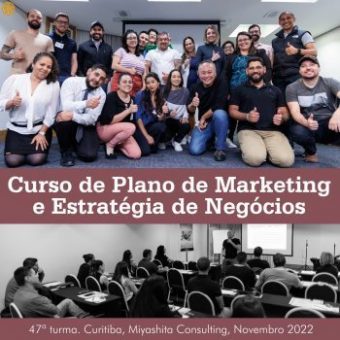 Curso de Plano de Marketing e Estratégia de Negócios - 47ª turma, Curitiba